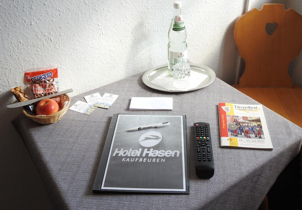 Hotel Hasen Kaufbeuren Allgaeu Екстер'єр фото